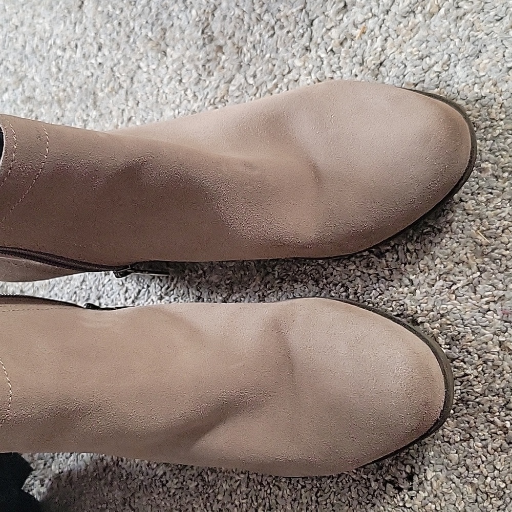 Blondo valli tan suede waterproof ankle boot 10 - Picture 3 of 7